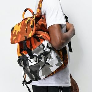 Rothco DAYPACK SAVAGE IN ORANGE AND CITY CAMOUFLAGE